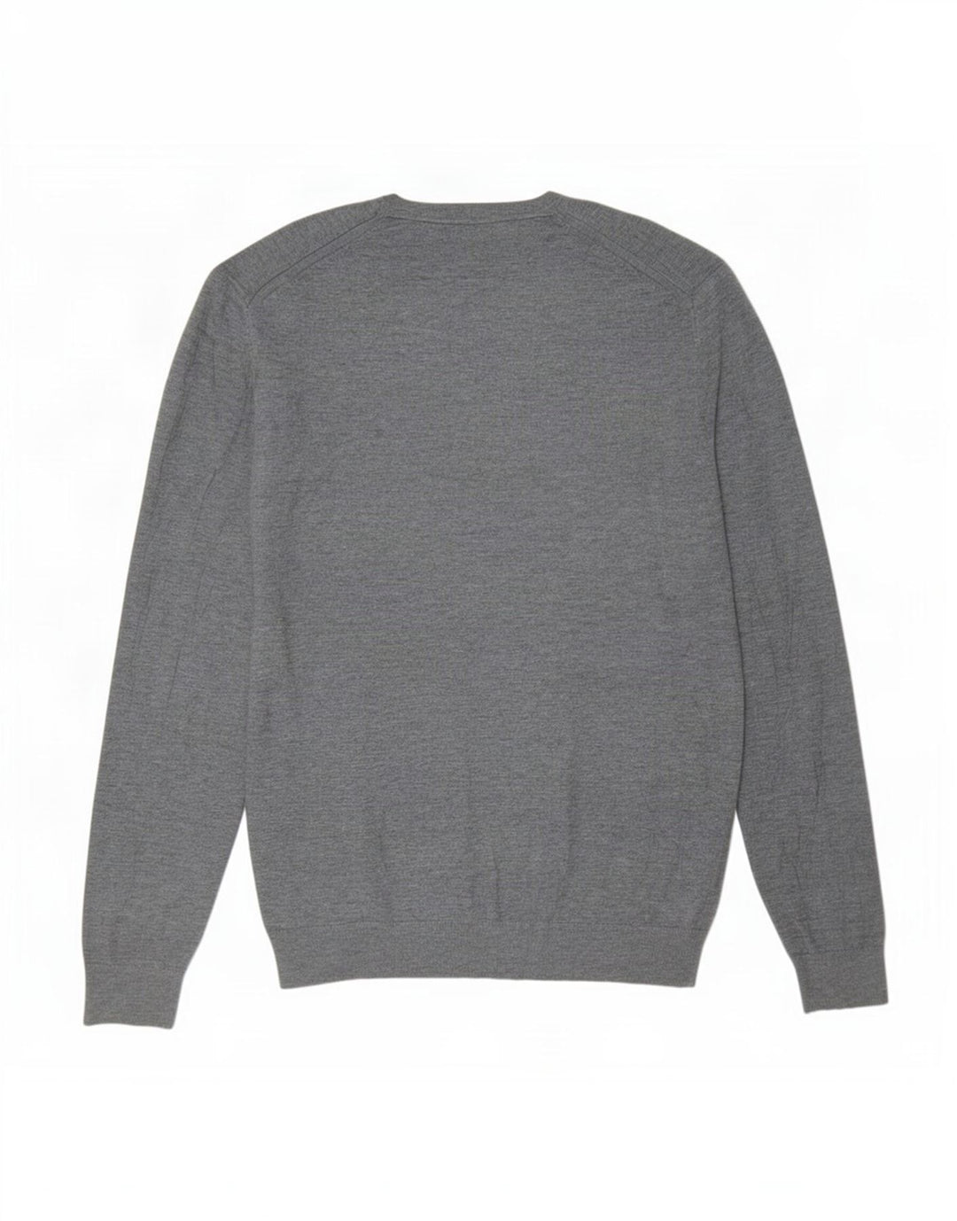 Zara Hombre Jersey De Cuello Redondo Jersey Grande Gris