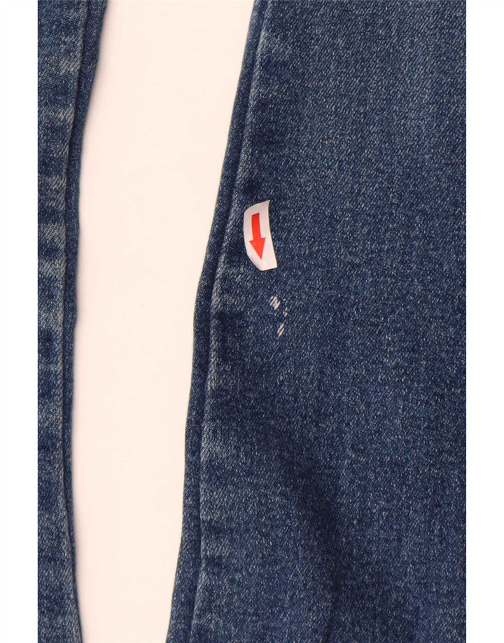 Zara Jeans Acampanados Para Mujer EU 38 Small W28 L34 Algodón Azul