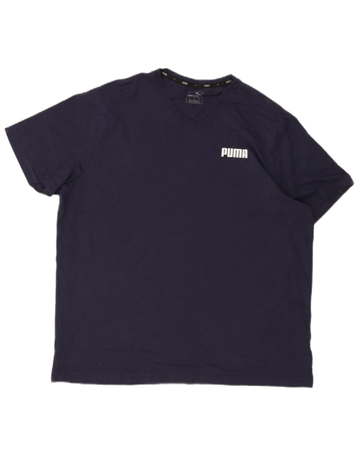 Camiseta PUMA para hombre Top 2XL Azul marino