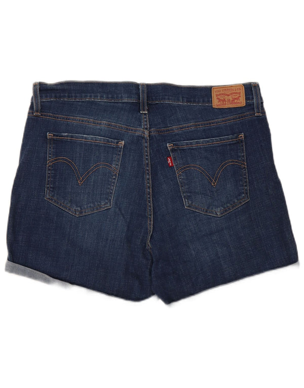 LEVI'S Pantalones cortos vaqueros para mujer W32 Algodón azul grande