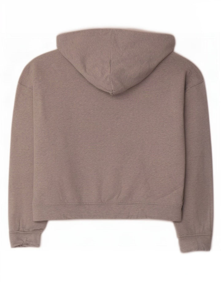 Hugo Boss Jersey con capucha extragrande gráfico para mujer Reino Unido 40 Gris medio