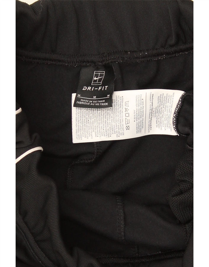 Nike Dri Fit - Pantalones de chándal para mujer, talla M, color negro a rayas