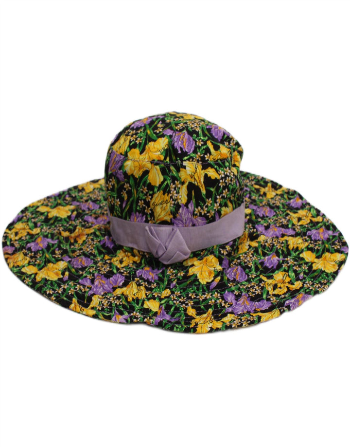 Gorro Guess Mujer Graphic Bucket Medium Multicolor Floral Cotton Bohemian