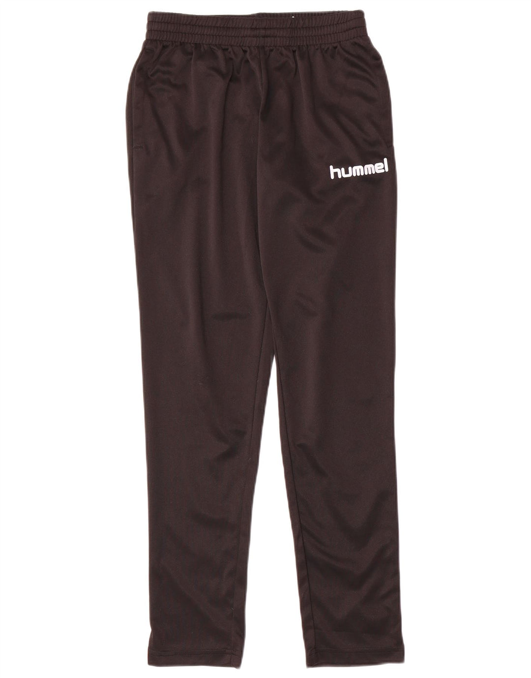 HUMMEL Pantalones de chándal con estampado gráfico para niño 14-15 años Negro Poliéster