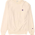 Champion Sudadera De Tejido Inverso Para Hombre Jersey Pequeño De Algodón Blanco