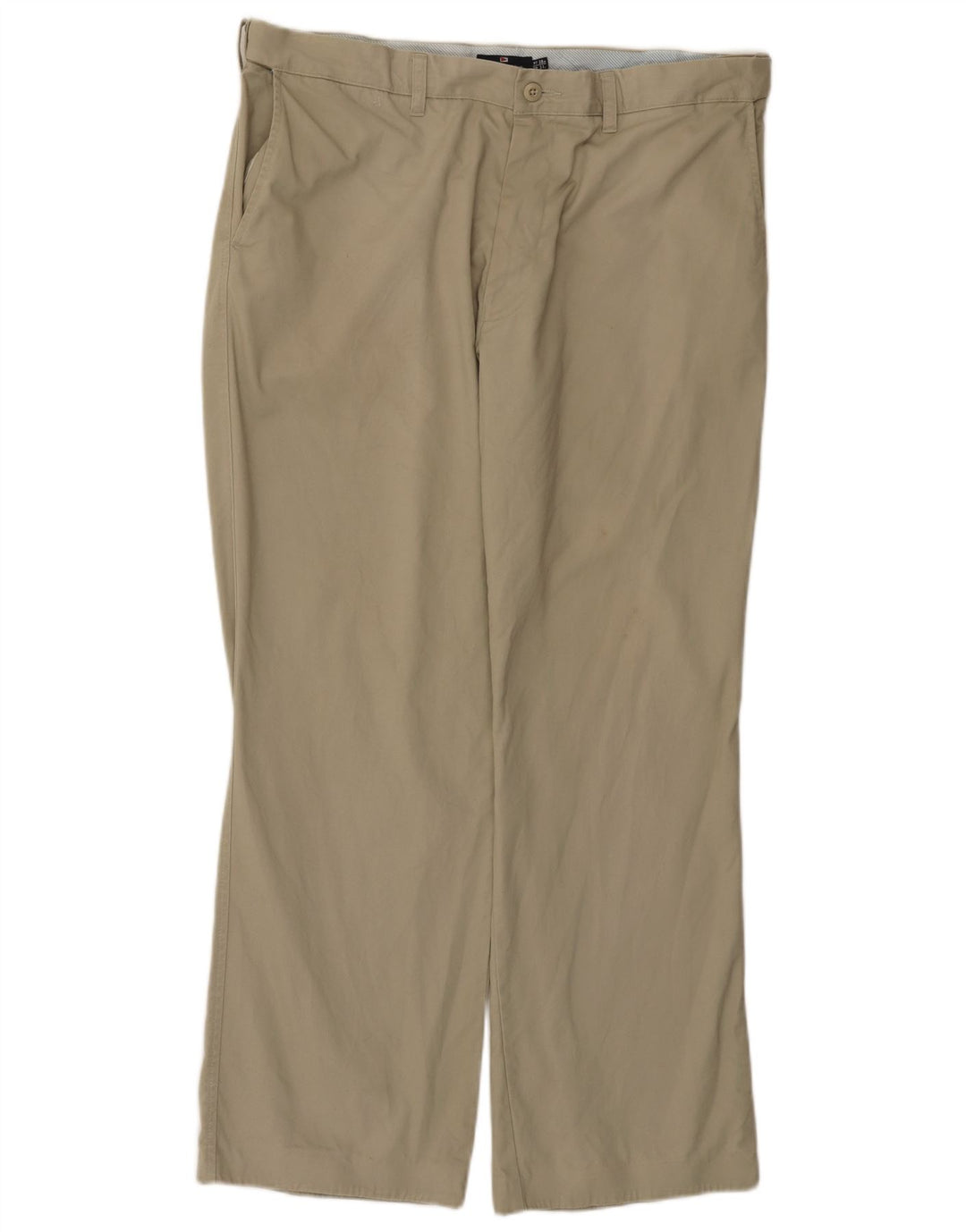 Marks & Spencer Pantalón chino recto azul Harbor para hombre W38 L31 Beige