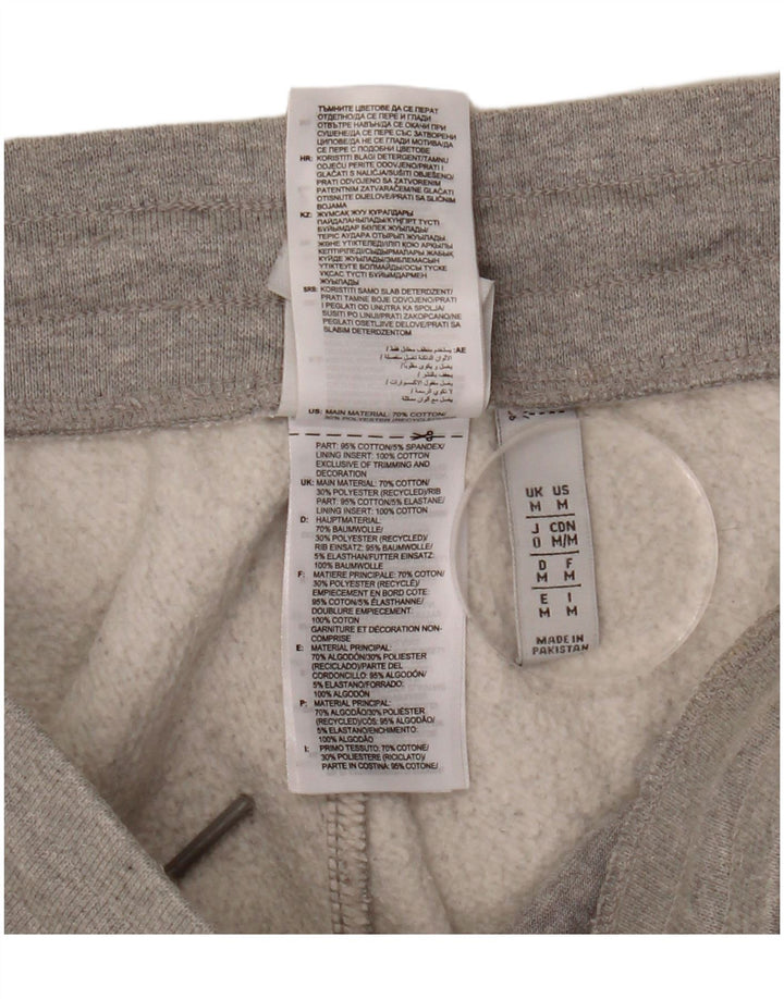 Adidas Hombre Pantalones De Chándal Joggers Gris Medio Algodón