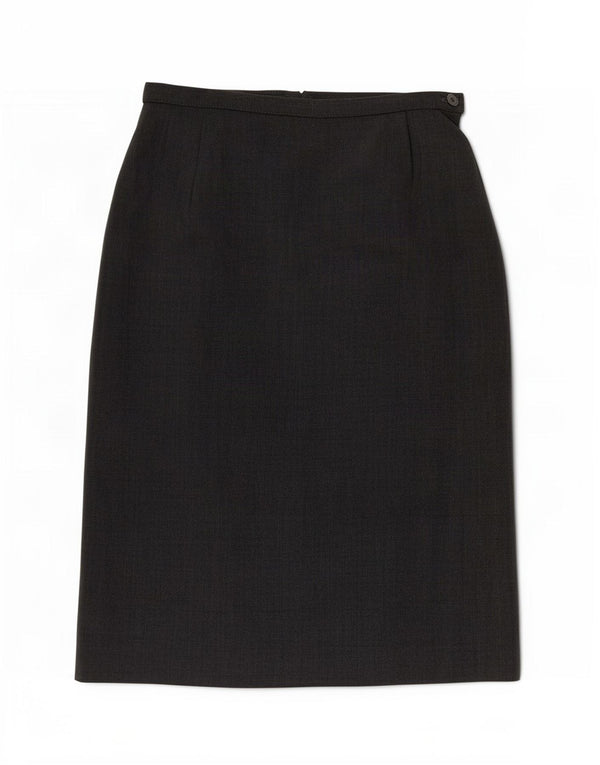 Falda lápiz para mujer Penny Black UK 10 Small W26 Poliéster gris