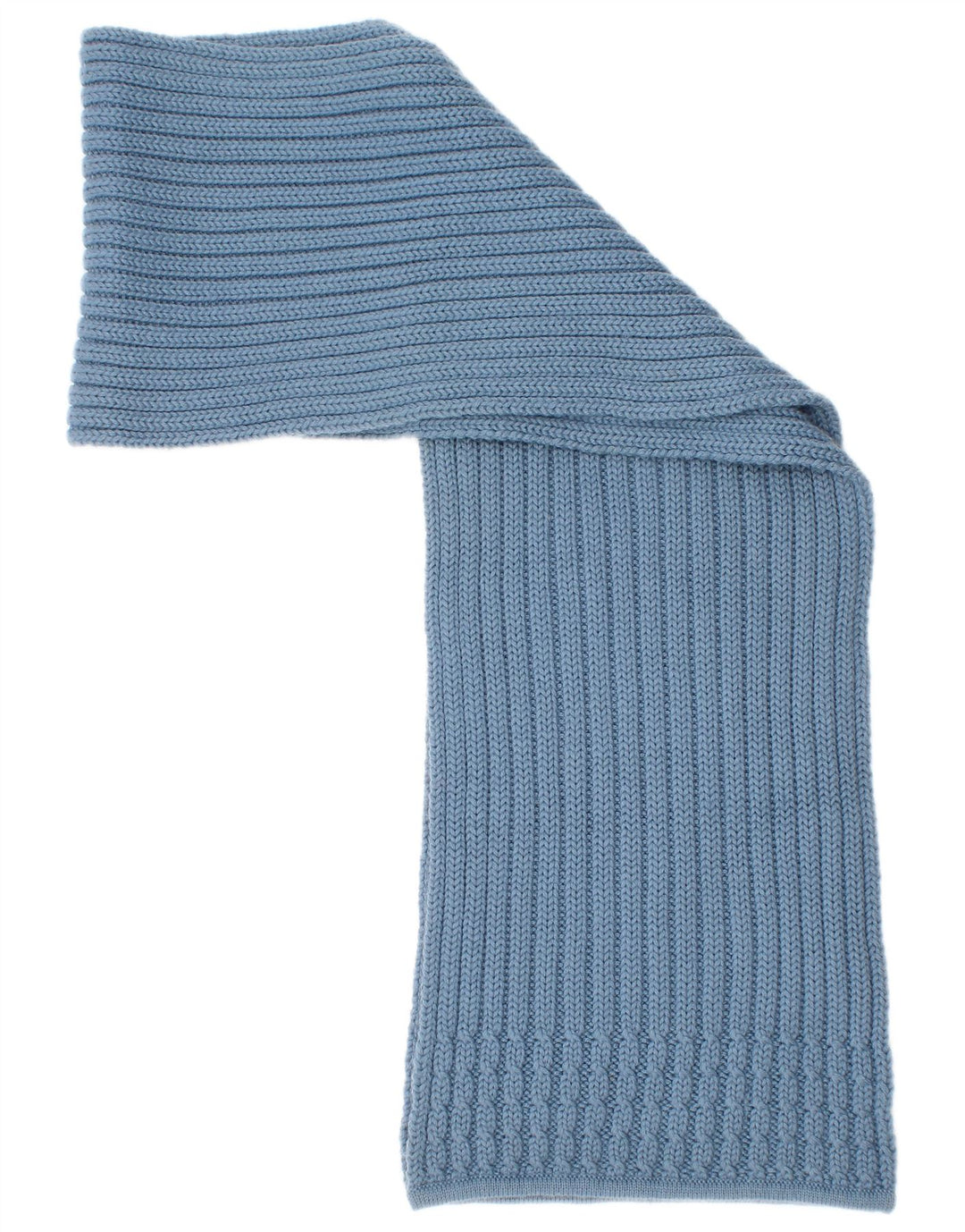 Paul & Shark Mens Knit Rectangle Scarf One Size Blue