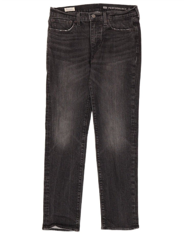 Levi's Hombre 511 Slim Jeans W32 L32 Algodón Gris