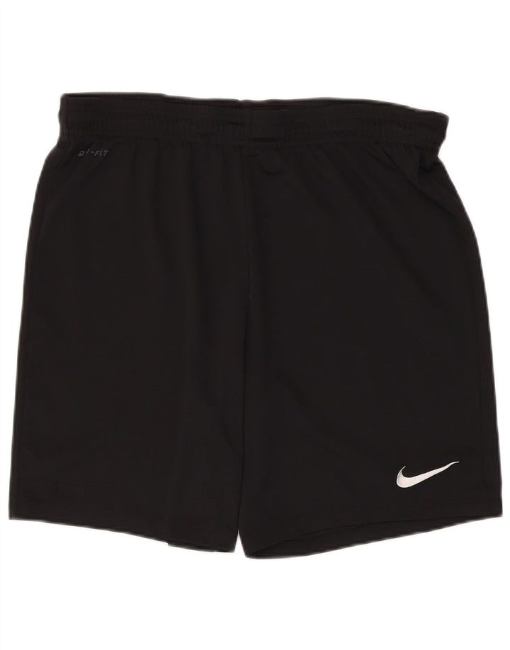Nike Dri Fit - Pantalones cortos deportivos para hombre (poliéster), color negro