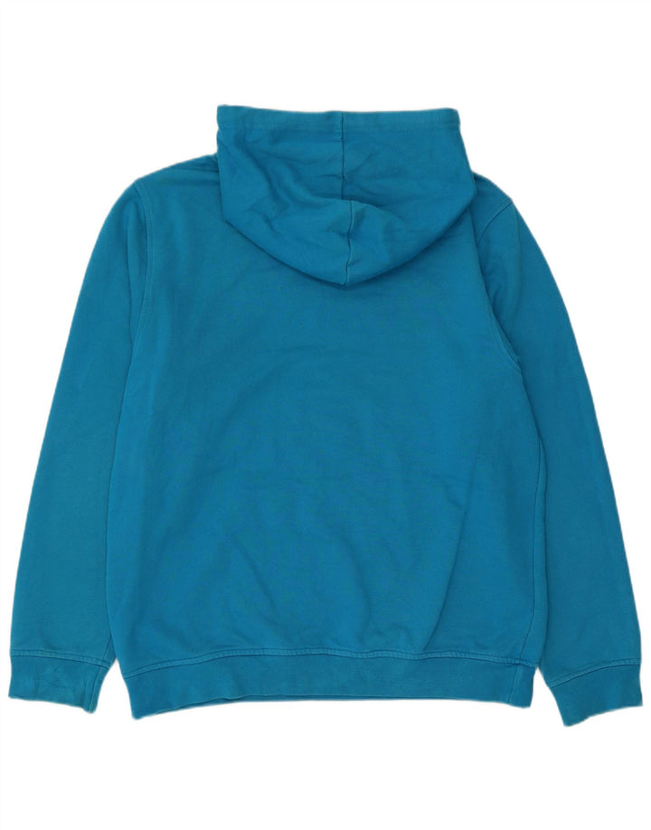 Animal Hombre Sudadera con capucha gráfica Jersey Grande Azul Poliéster
