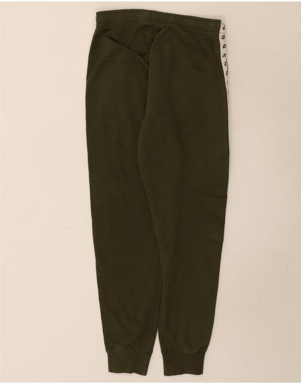 Nike Pantalones De Chándal Con Gráficos Joggers Small Khaki Colourblock Cotton