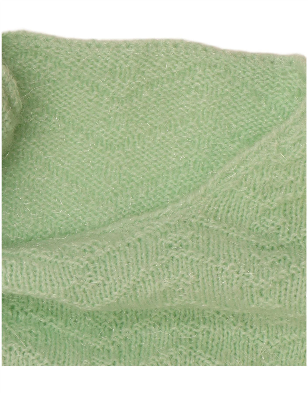 VINTAGE Mujer Barco Cuello Jersey Suéter Reino Unido 18 XL Verde