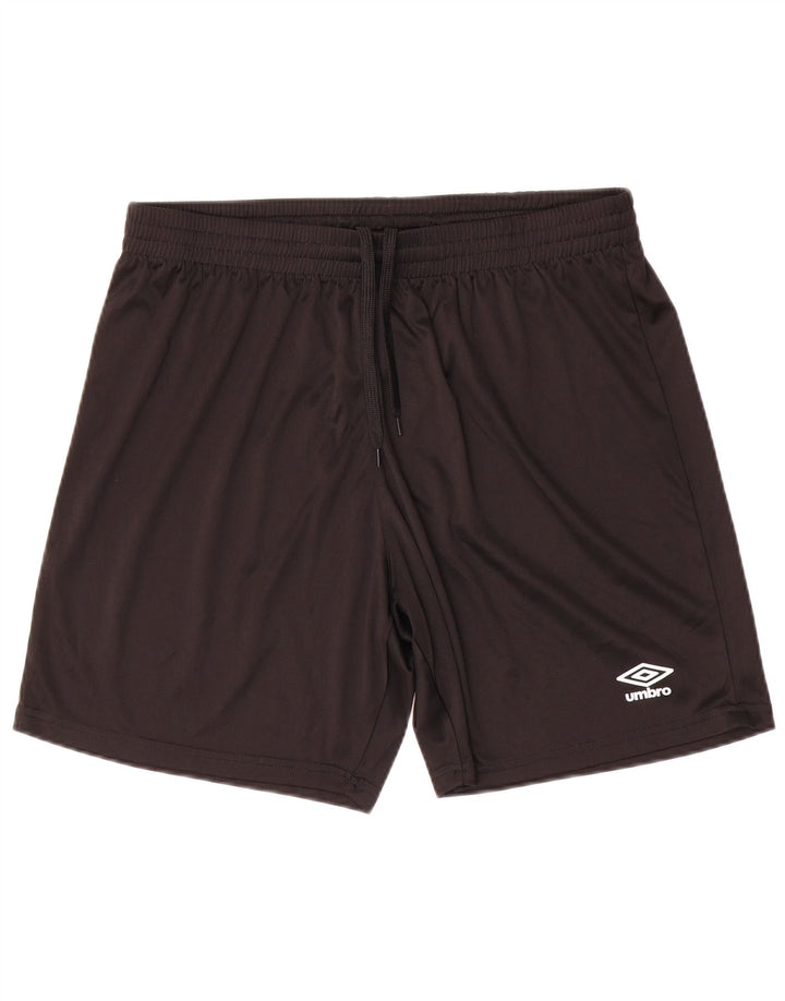 Pantalones cortos deportivos Umbro Hombre XL Poliéster negro