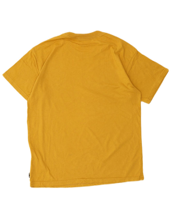 Billabong Hombre Camiseta Top XS Algodón Amarillo