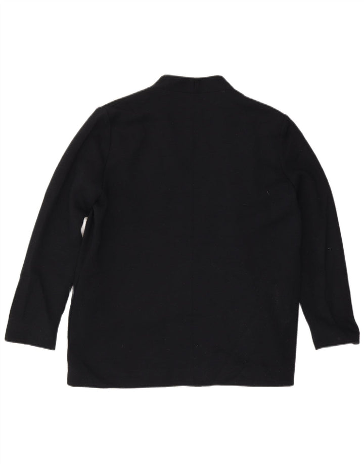 COS Chaqueta Bomber para Mujer Reino Unido 14 Grande Lana Azul Marino