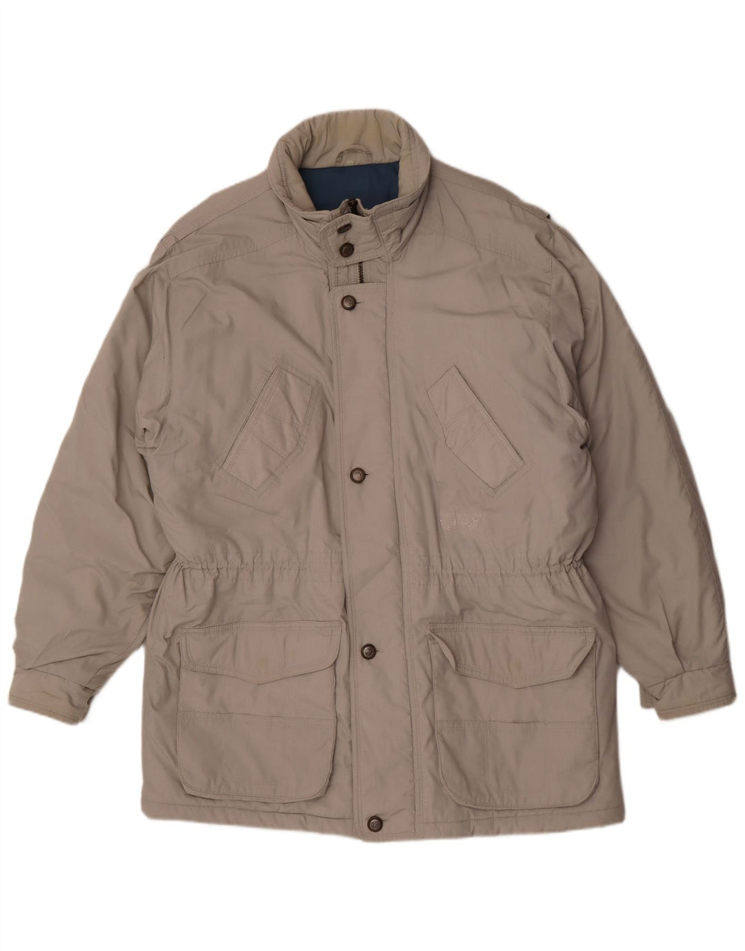 Brugi Abrigo acolchado para hombre ES 42 XL Poliéster gris