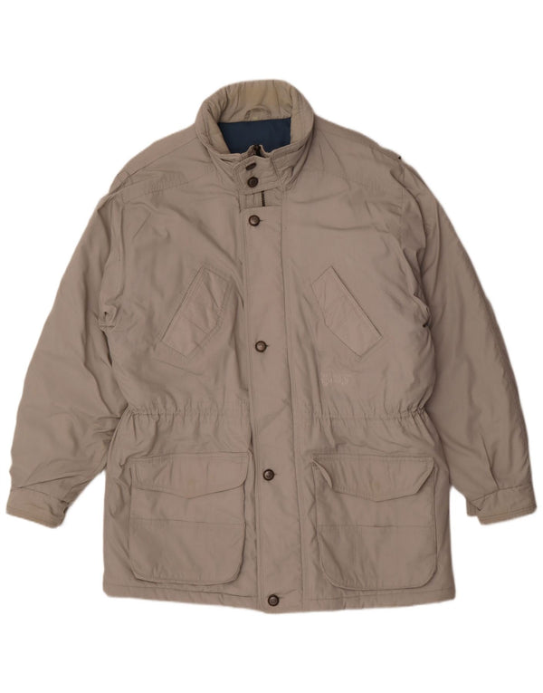 Brugi Abrigo acolchado para hombre ES 42 XL Poliéster gris