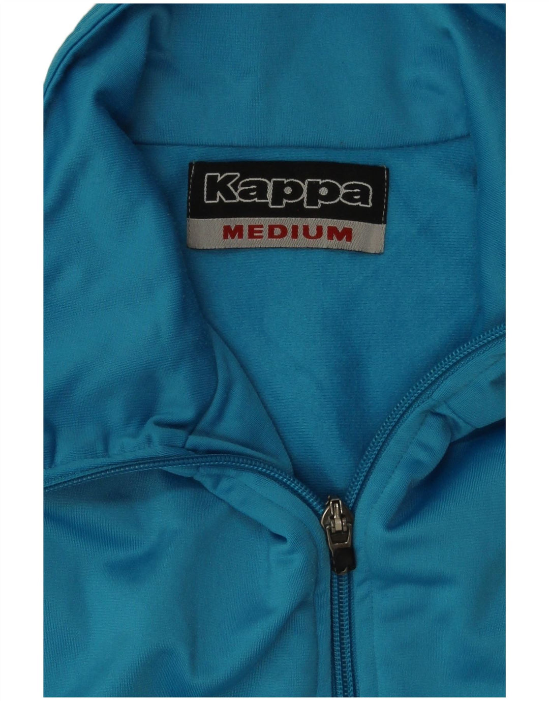 Kappa Hombre Chaqueta De Chándal Superior Poliéster Color Block Azul Medio