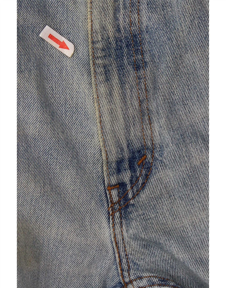 Levi's Jeans rectos desgastados 505 para hombre W34 L28 Algodón azul