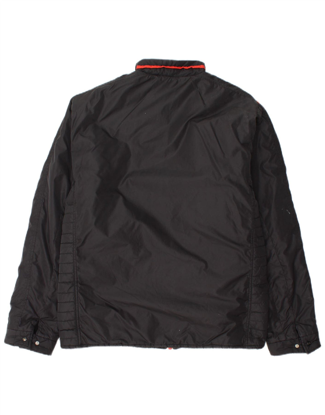 PUMA Chaqueta acolchada para hombre UK 38 Medium Black Colourblock