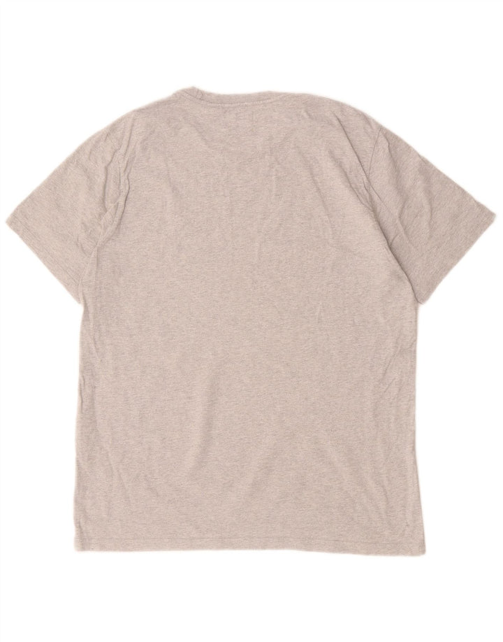 Levi's Camiseta estándar para hombre Top grande de algodón gris