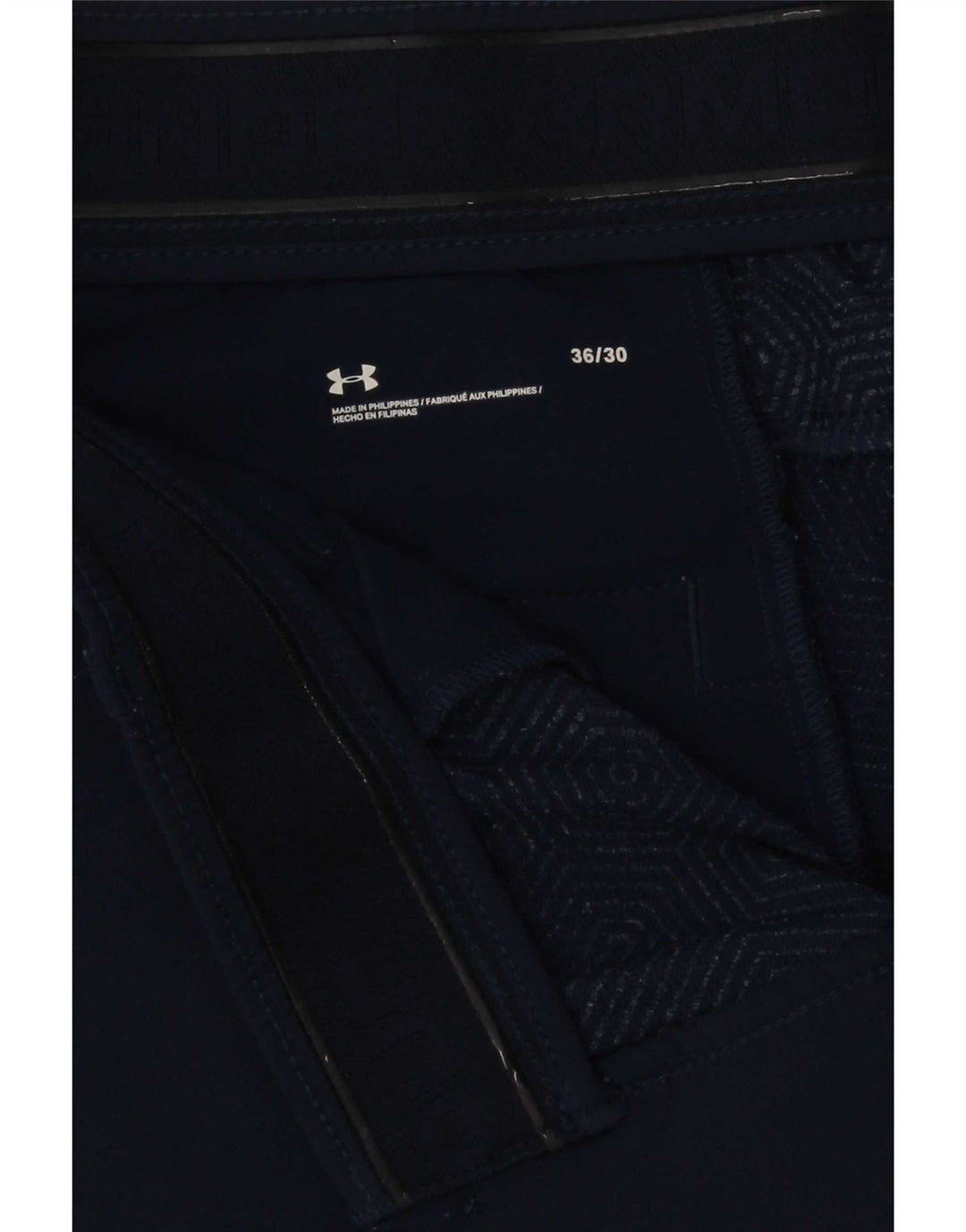 Under Armour Pantalón chino ajustado para hombre W36 L30 Azul marino