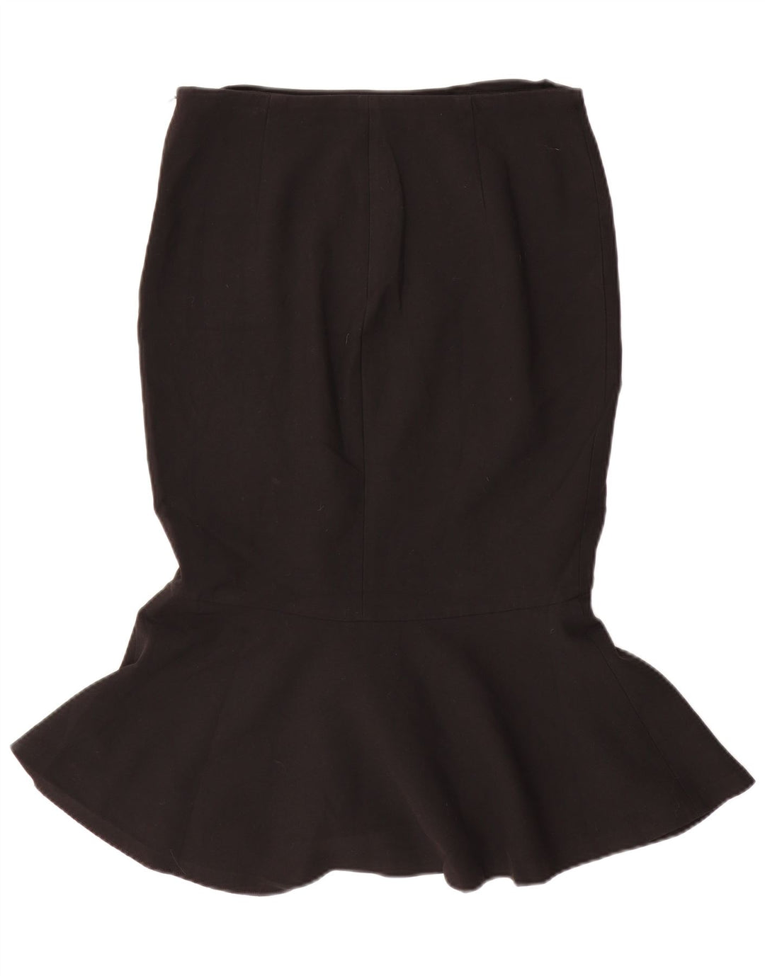 Zara Mujer Falda Trompeta Mediana W30 Negro
