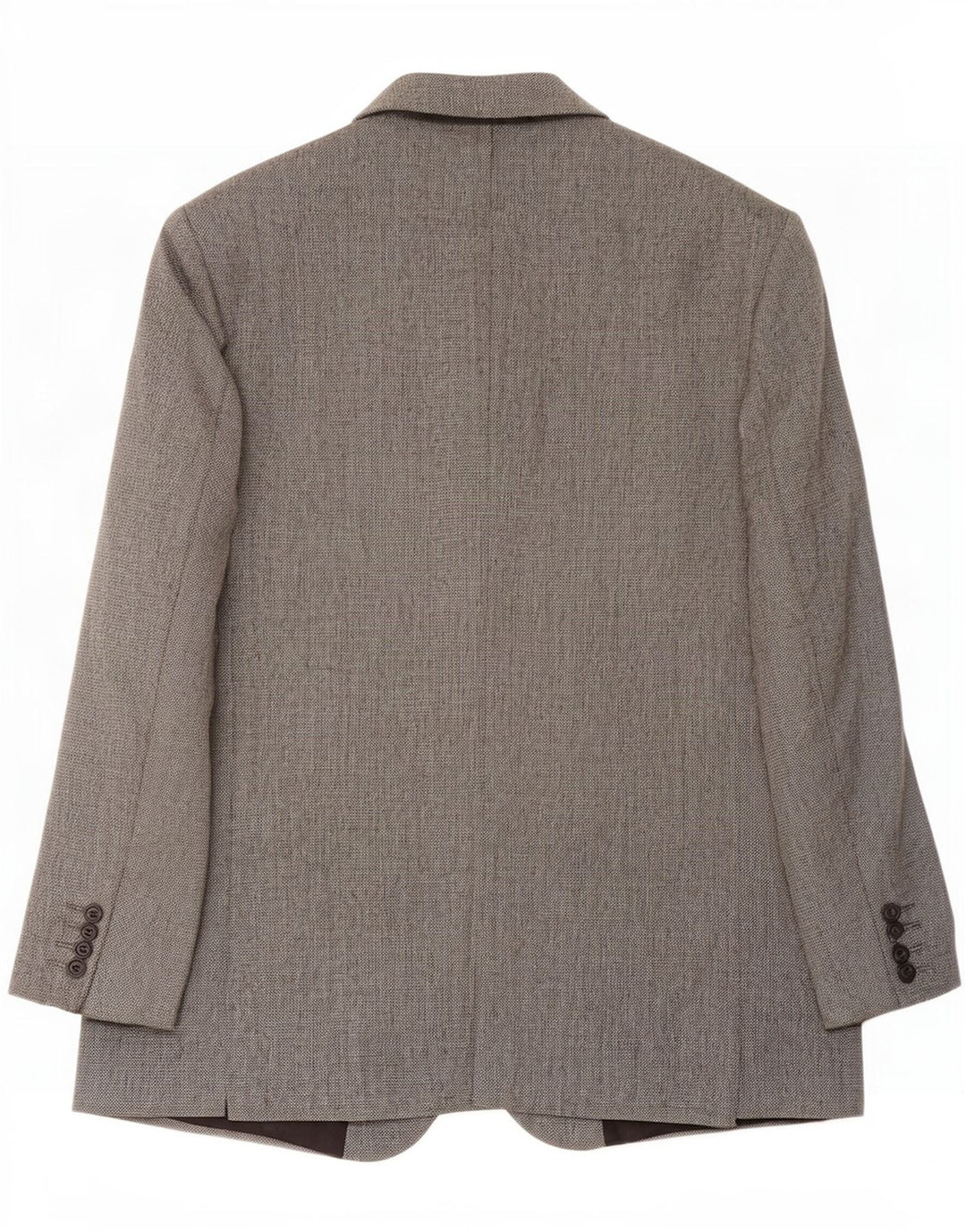 Marks & Spencer Chaqueta tipo blazer de 2 botones para hombre UK 44 XL Gris Lana virgen