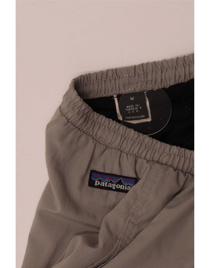 Shorts Deportivos Patagonia Hombre Nylon Gris Medio