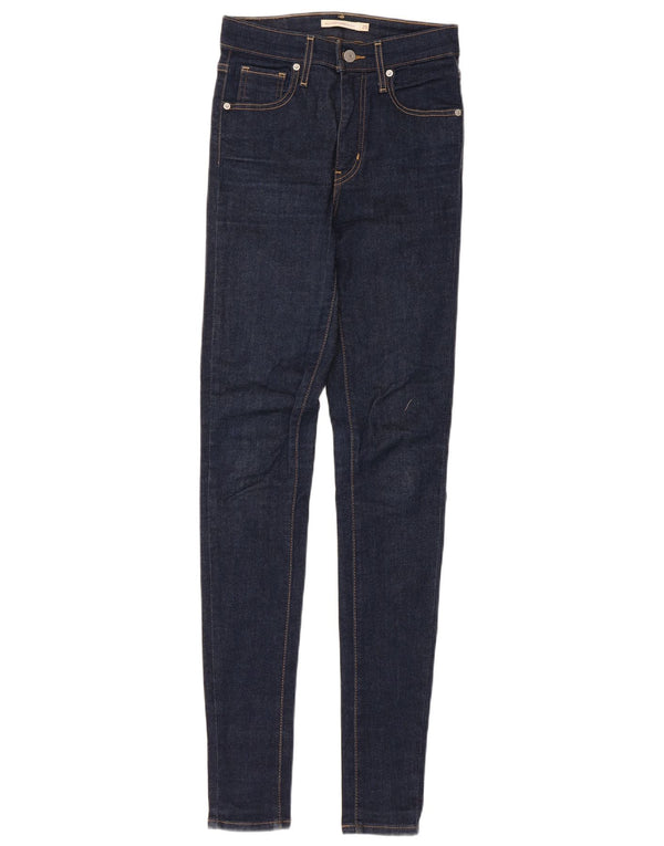 Vaqueros Levi's Mile High Super Skinny para mujer W25 L32 Azul marino