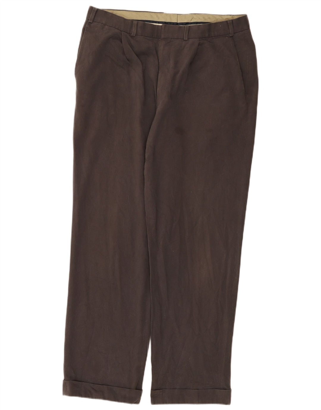 Marks & Spencer Pantalones chinos rectos St. Michael para hombre W36 L31 Gris