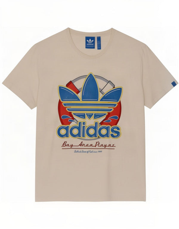 Adidas Hombre Camiseta Gráfica Top XL Blanco