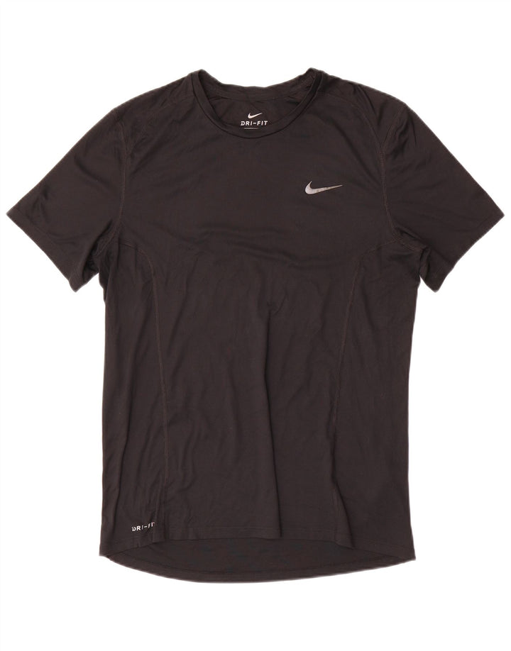 Camiseta Nike Dri Fit para hombre Top Medium Black Poliéster