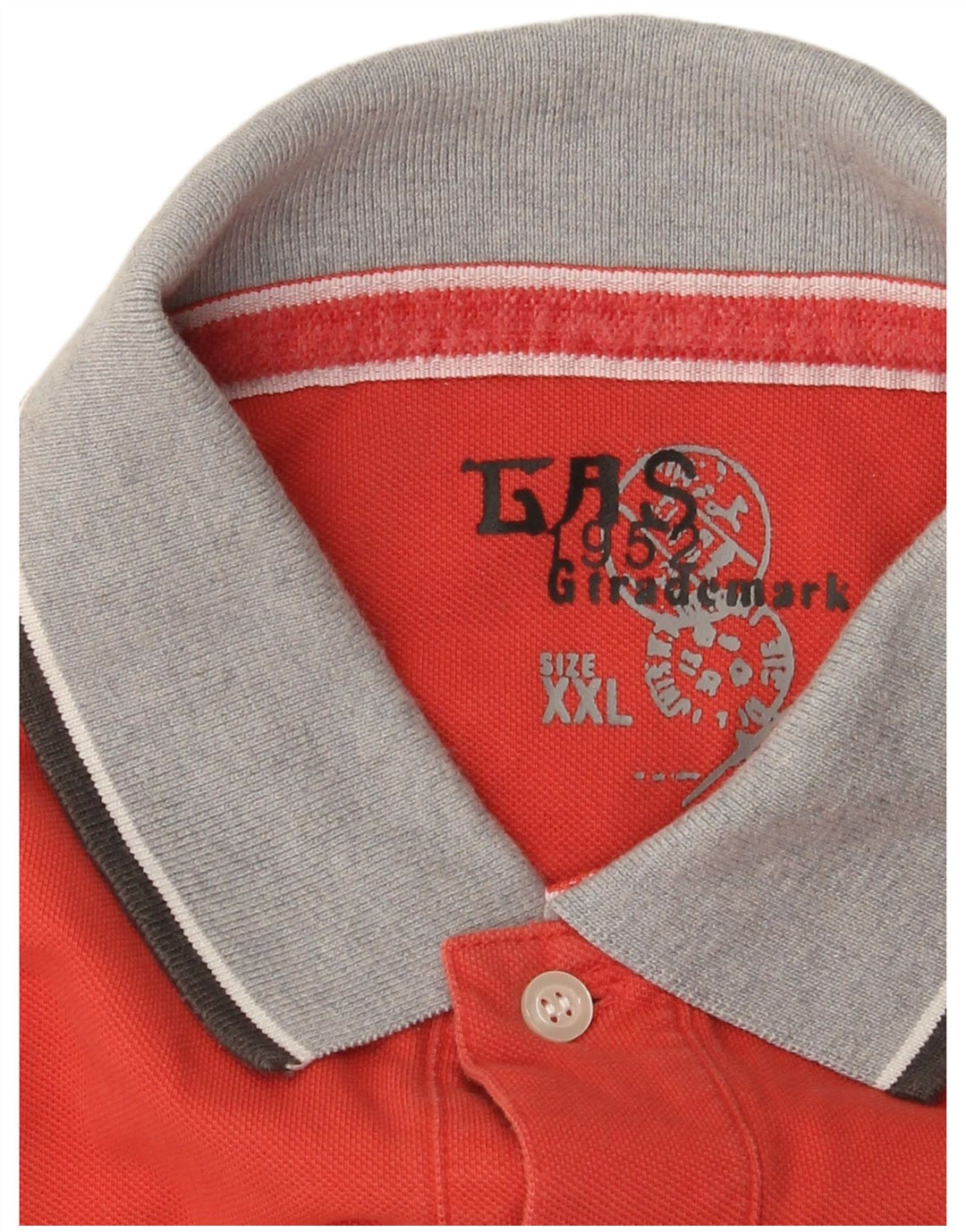 Polo Gas Hombre 2XL Naranja