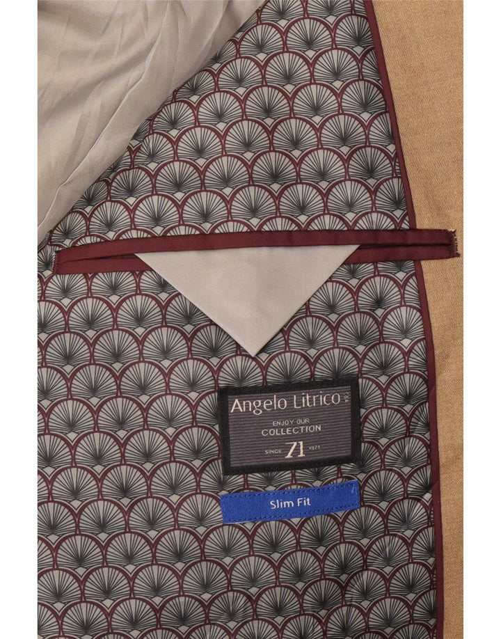 Angelo Litrico Chaqueta tipo blazer de 2 botones para hombre de C&A EU 52 Marrón grande