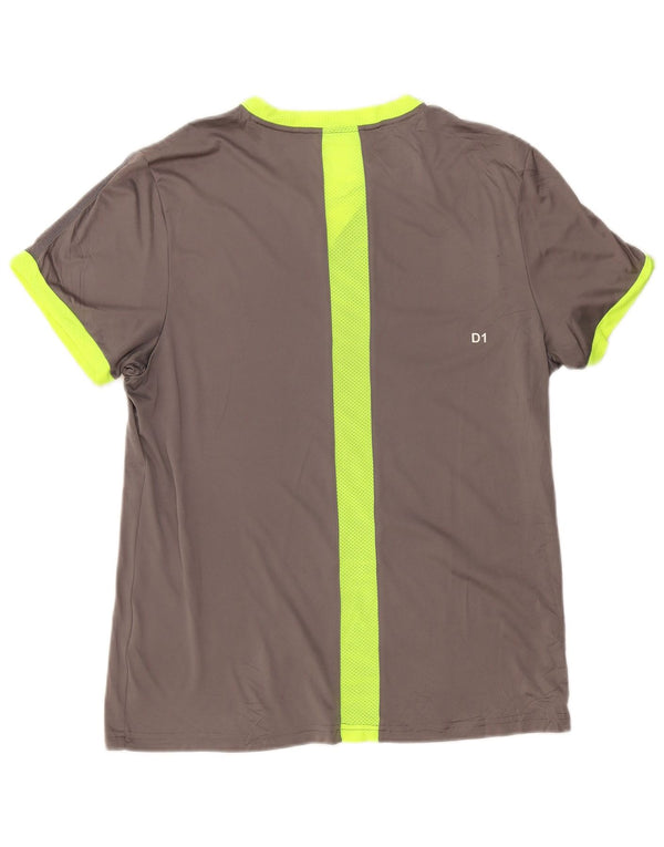 Camiseta Asics Hombre Top Medium Grey Colourblock