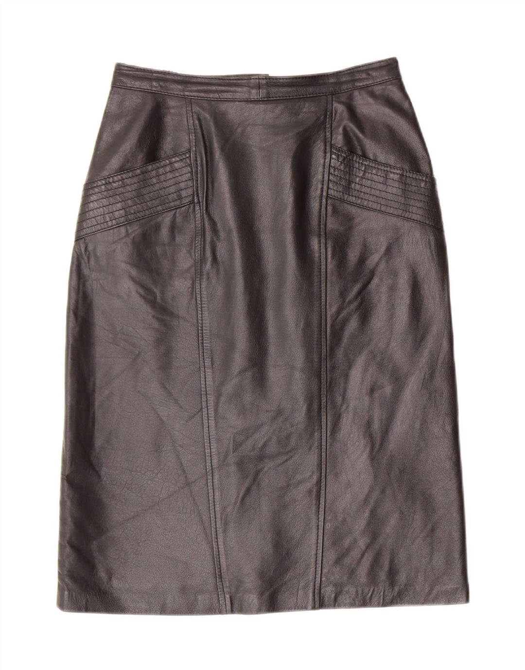 VINTAGE Womens Straight Skirt IT 42 Medium W26  Black Vintage Vintage and Second-Hand Vintage from Messina Hembry 