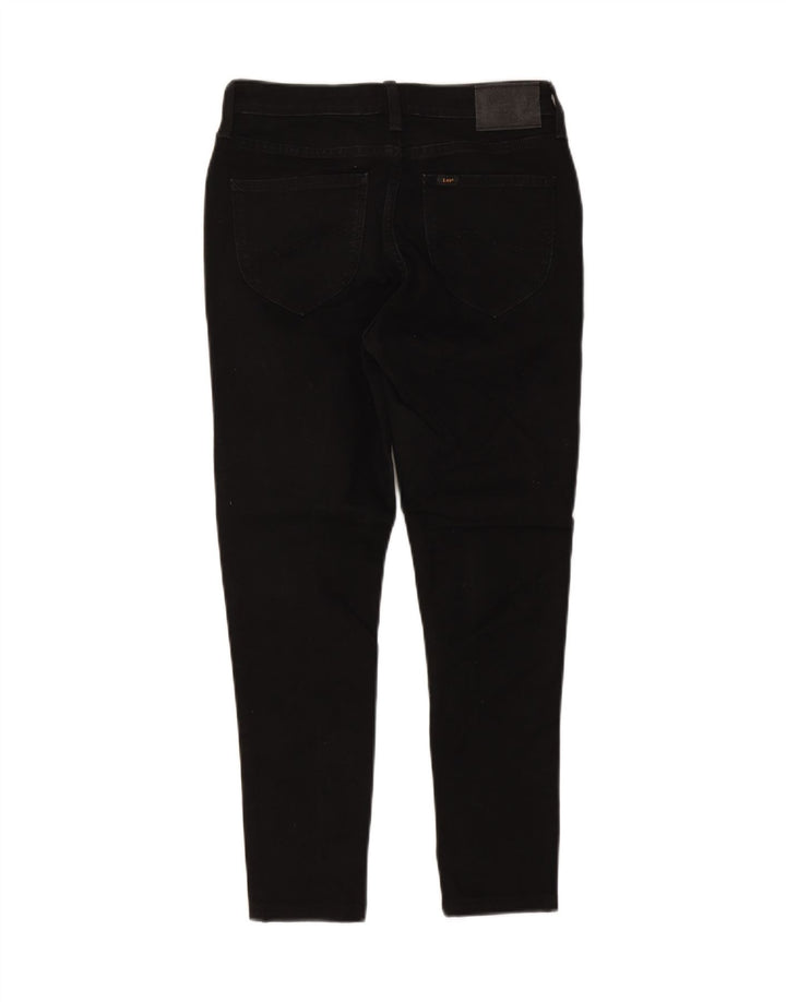 Vaqueros ajustados elásticos Marion para mujer Lee W29 L25 Algodón negro
