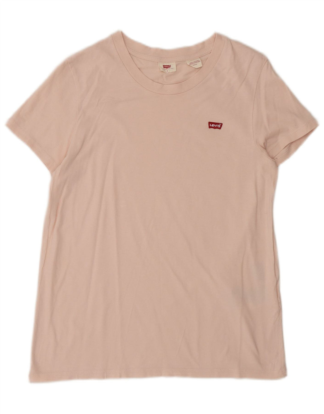 Levi's Camiseta para mujer Top UK 10 Small Pink Cotton