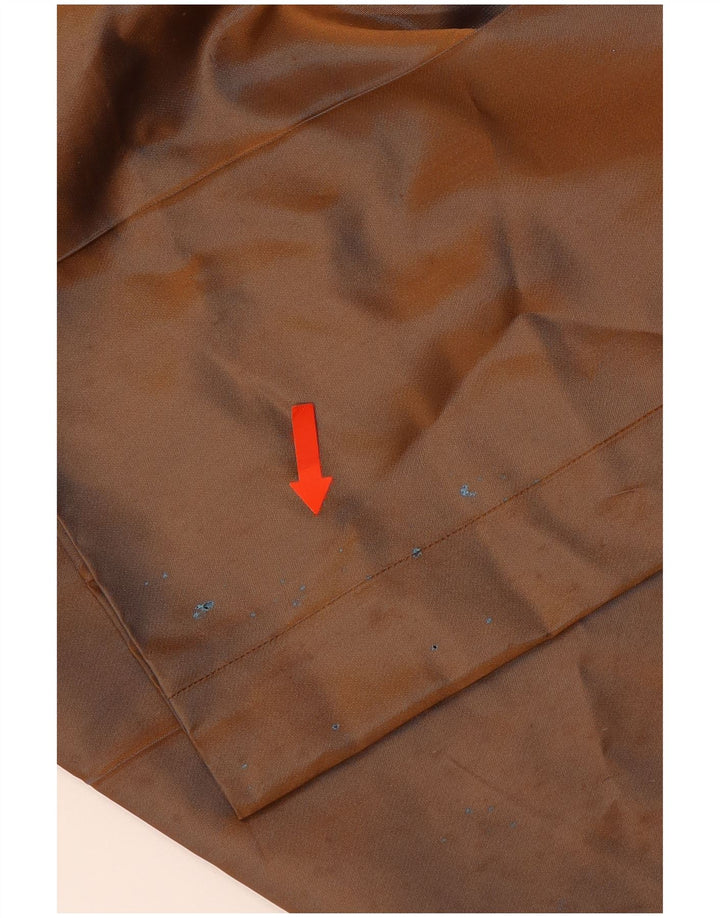 LA PERLA Pantalones casuales rectos Marvel para mujer IT 44 Medium W28 L28 Marrón