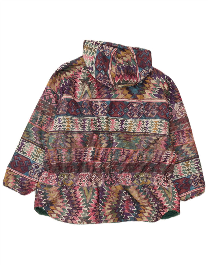 Crazy Idea - Chaqueta cortavientos con capucha para mujer, talla 40, talla M, multicolor