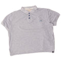 WEIRD FISH Polo para hombre 2XL Algodón azul