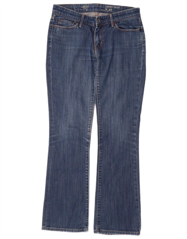 Levi's Jeans ajustados con corte de bota para mujer US 8 Medium W29 L32 Azul