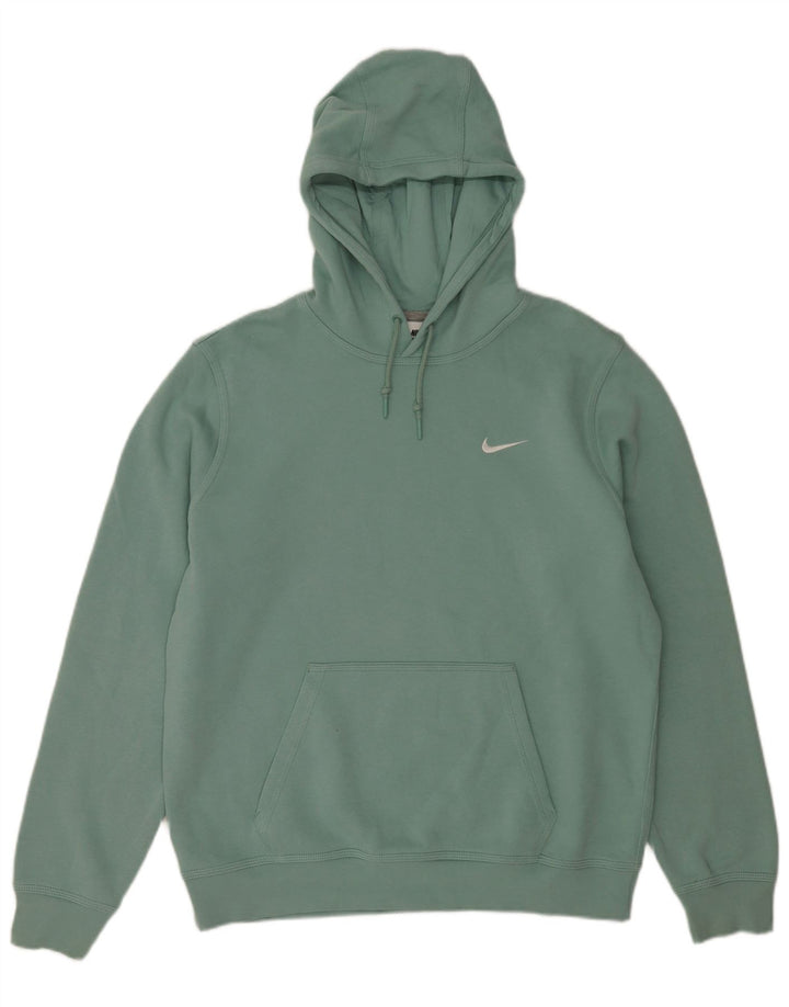 Nike Jersey con capucha para hombre, talla grande, algodón azul