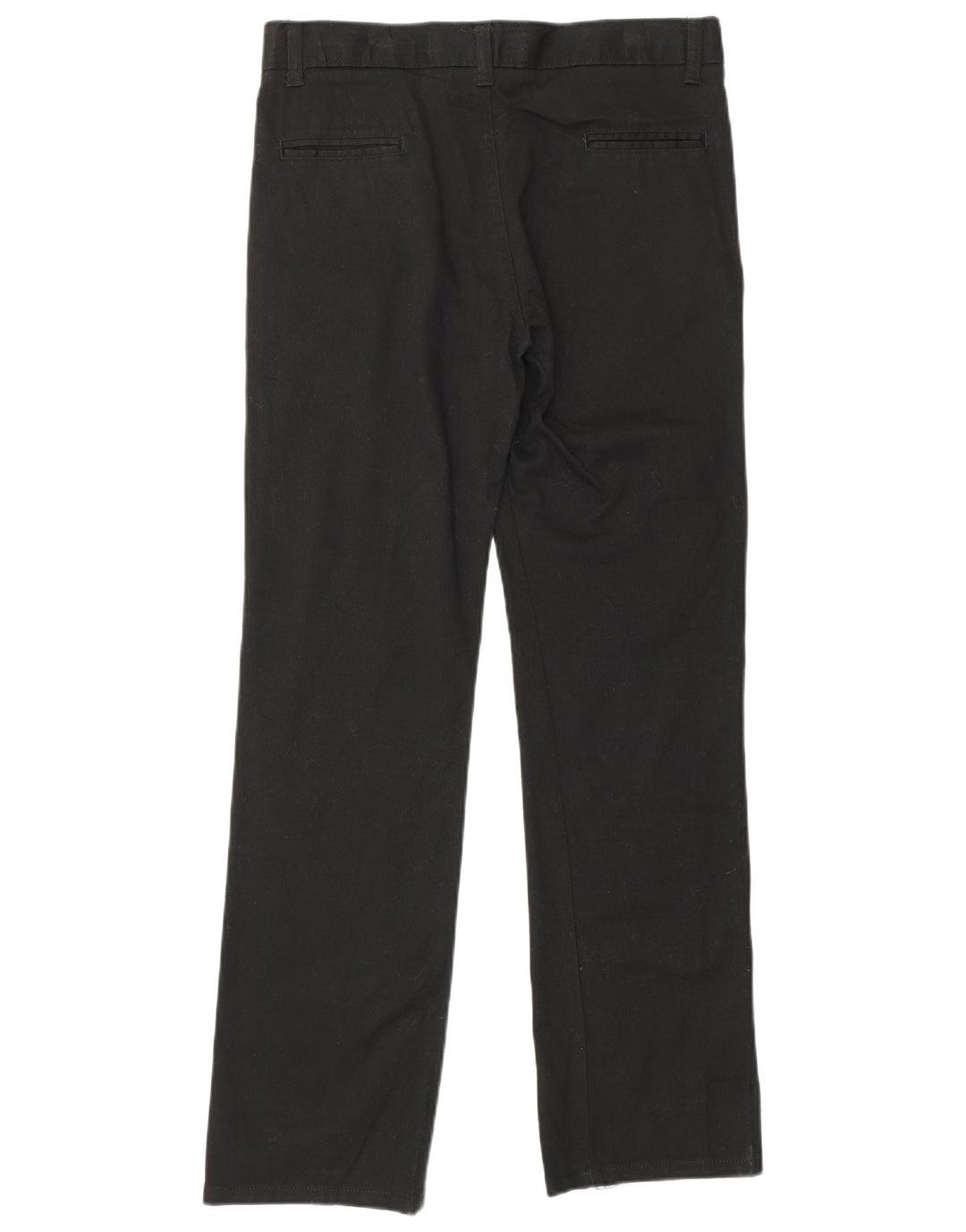 CHAPS Pantalones chinos de corte regular para niños 15-16 años W29 L30 Algodón negro