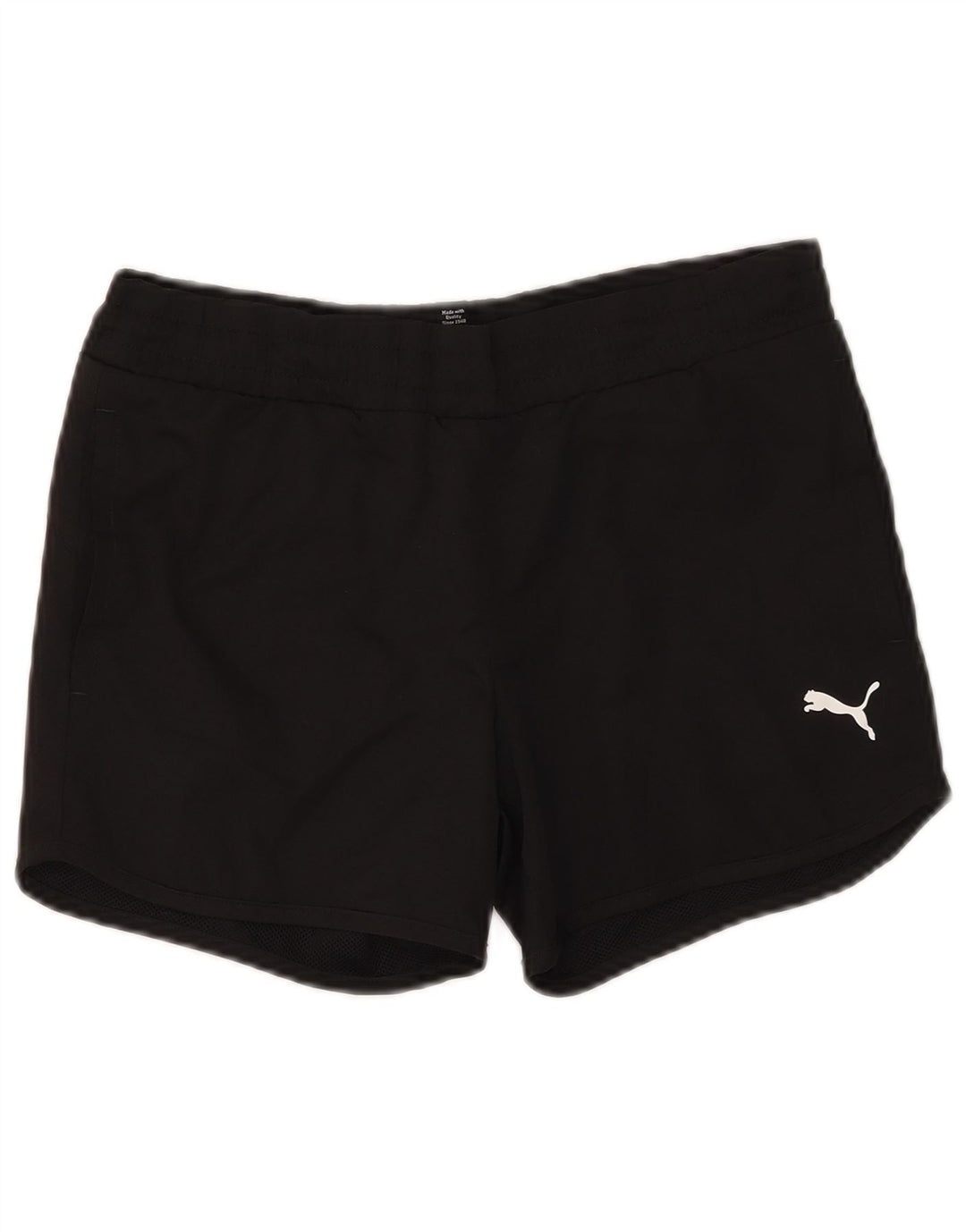 Puma Pantalón Corto Deportivo Niño 13-14 Años Negro Poliéster