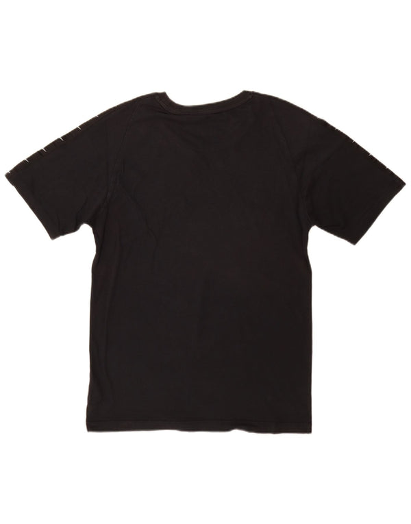 Nike - Camiseta gráfica para hombre, talla pequeña, algodón negro