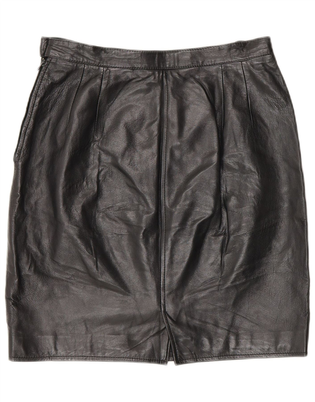 Falda de cuero para mujer i Blues IT 42 Medium W28 Black